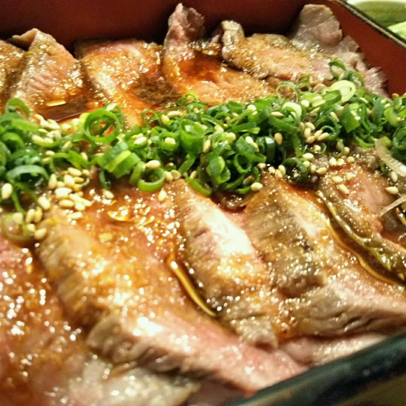 特上カルビステーキ重(一頭買焼肉 参星)