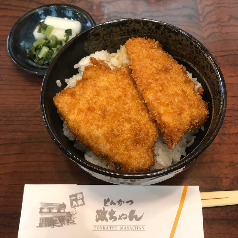 ミニかつ丼(とんかつ政ちゃん 沼垂本店 （とんかつまさちゃん）)