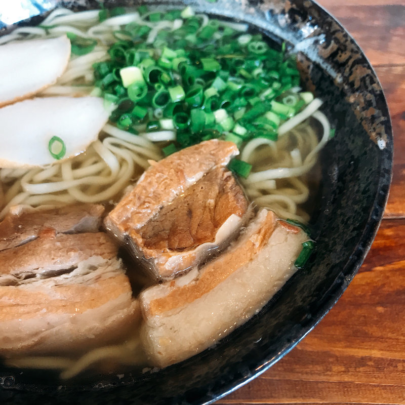 三枚肉そば(上原そば店 )