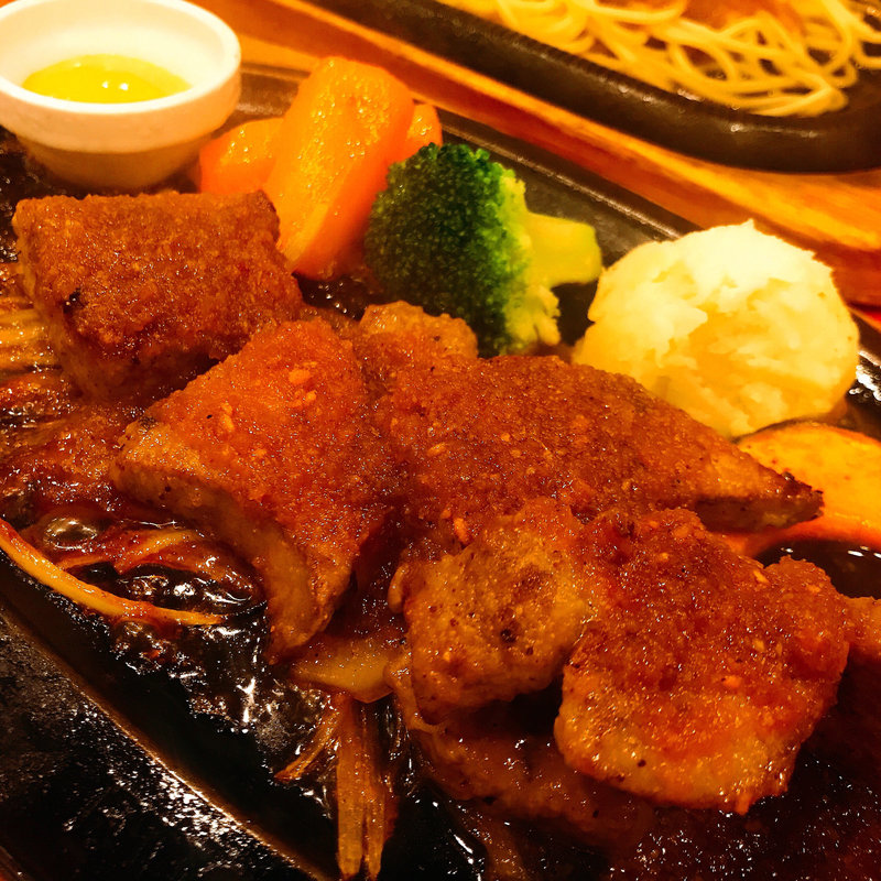 レバーステーキ(グルメ風月 天神コア店 )