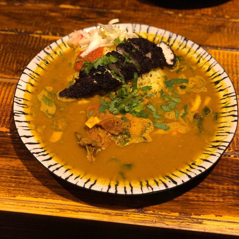 野菜とササミカツカレー(般°若 )