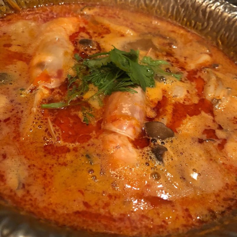 手長海老のトムヤムクン(エラワン 新宿東口店 )