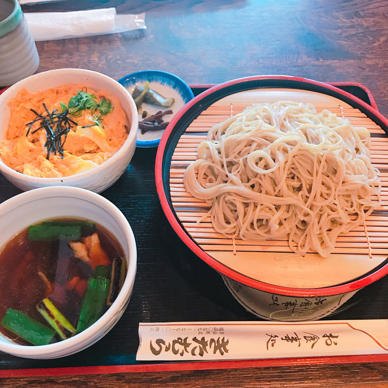 地鶏せいろそば(お食事処きたむら )