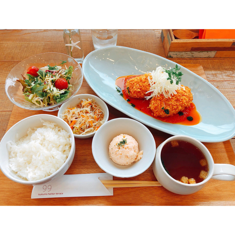 99tsukumo日替わりセット(ツクモ ハーバーテラス （99 tsukumo harbor terrace）)