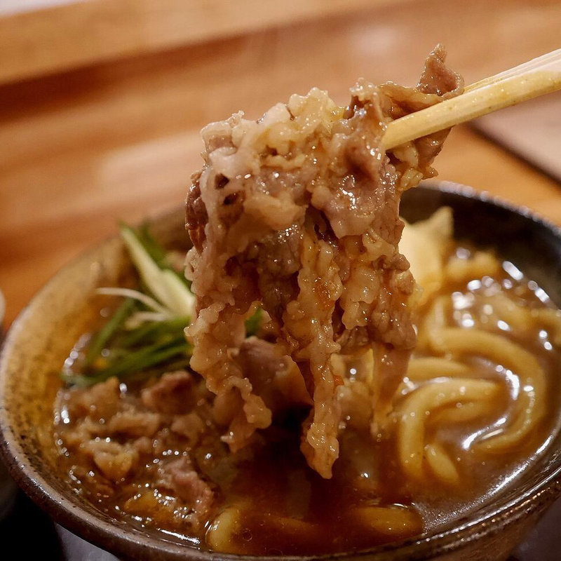 肉カレーうどん(爽月 （そうげつ）)
