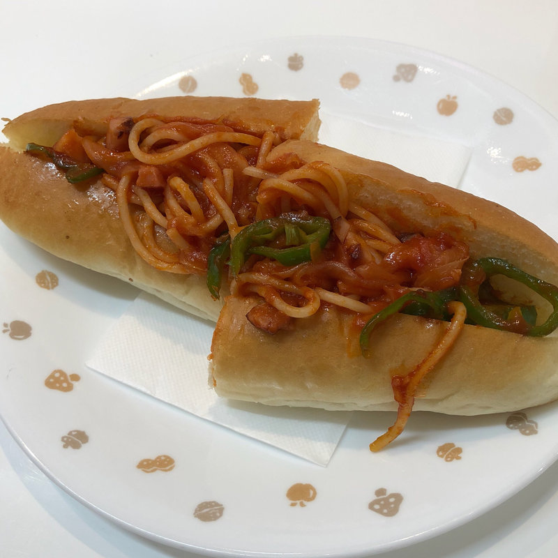 コッペパンサンド 昭和のナポリタン(ウイングベーカリー （ハートフル店）)