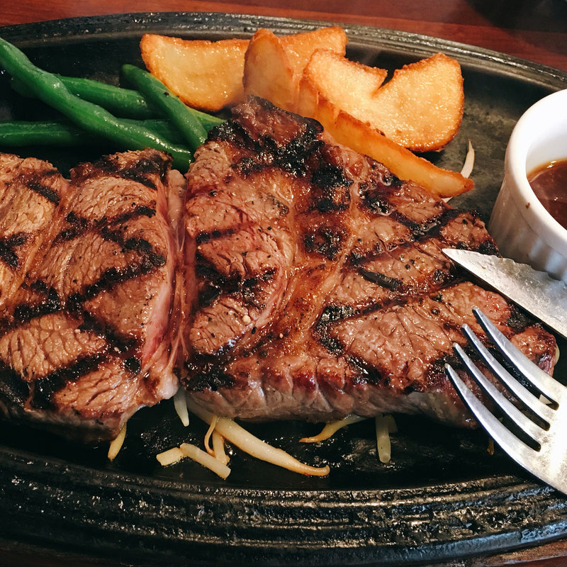ランチデンバーステーキ(デンバープレミアム 高田馬場店 )