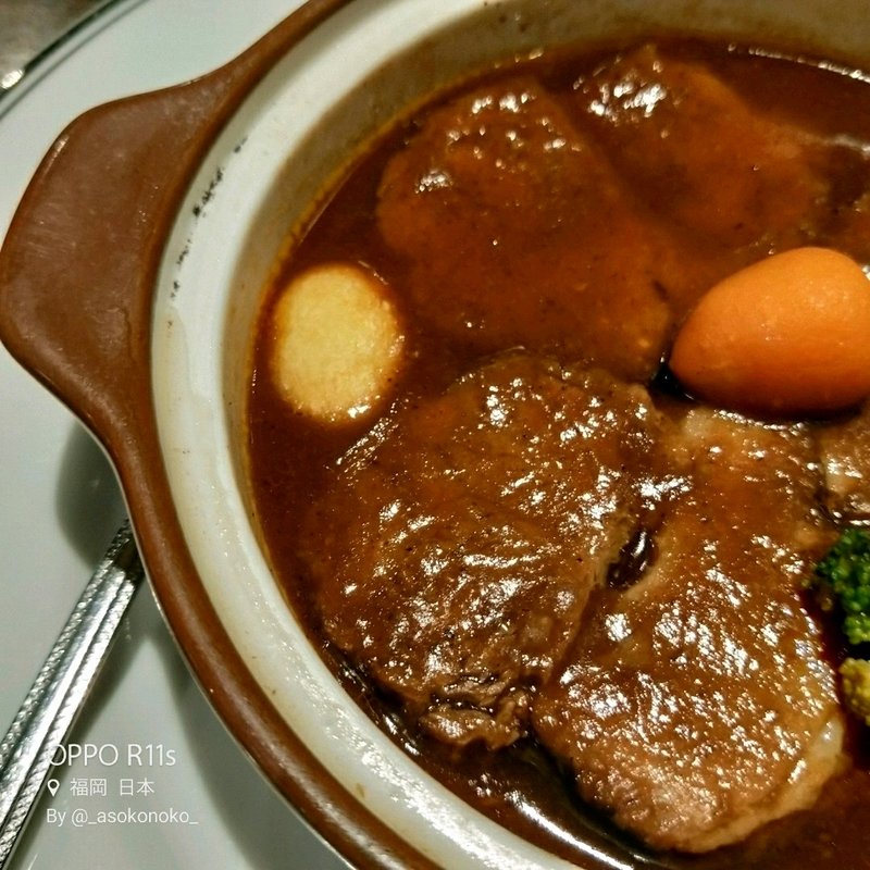 牛肉の黒ビール煮込み(ビアレストラン パブ キリン 天神ビル店)