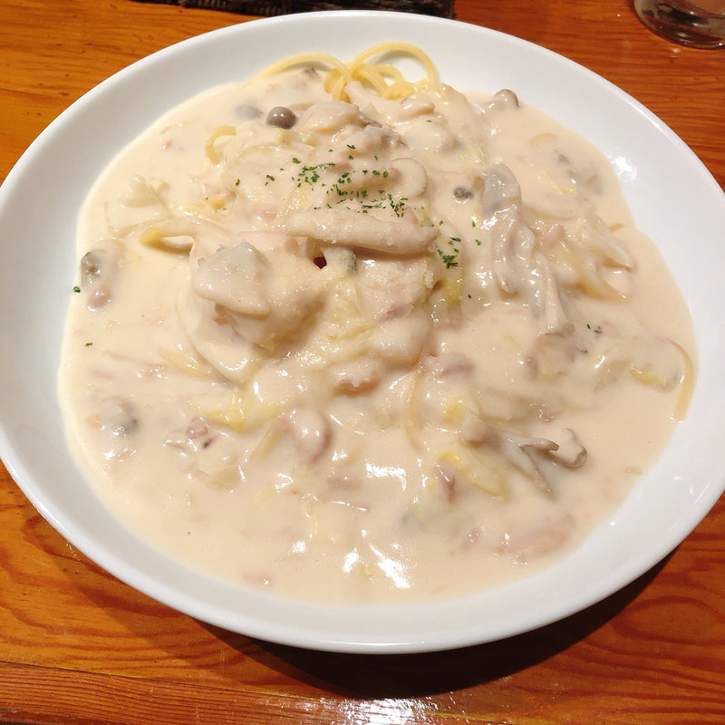 日替りパスタ:クリーム(KITCHEN ISHIGAKI)