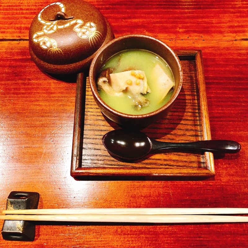 鮑のうすい仕立て(不風流)