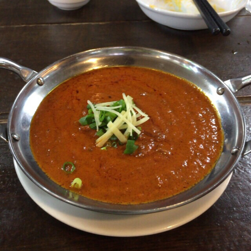 マトンキーマカレー(ランチ)(ビンディカ 大江本店)