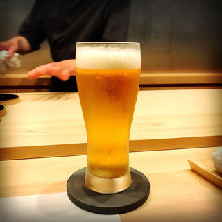 生ビール(鮨 五徳)