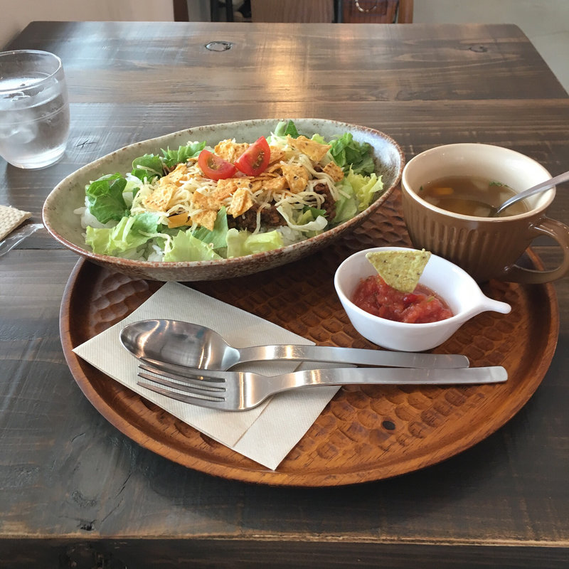 lunch set：タコライス(ユニフル コーヒー ボックス （UNIFLL COFFEE BOX）)