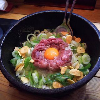 ガーリックライス(松阪牛麺 吹田店)