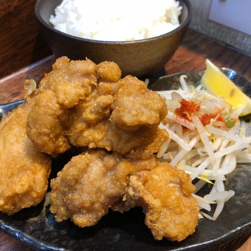 からあげセット(博多とんこつ 天神旗)