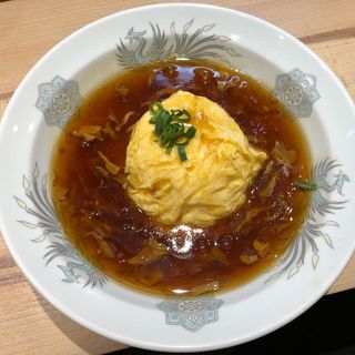 半天津飯(サバ6製麺所 お初天神店)