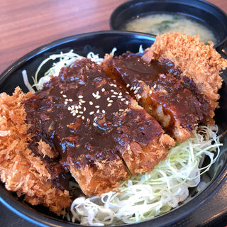 味噌ロースかつ丼(松のや 吉見ノ里店)