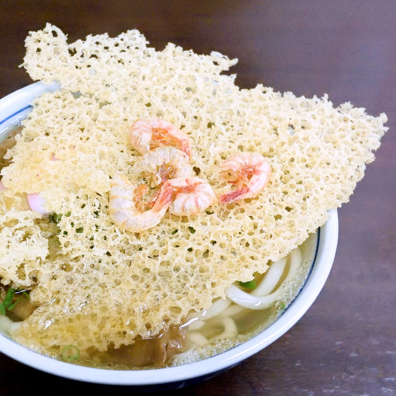 肉天うどん(桃太郎本店 )