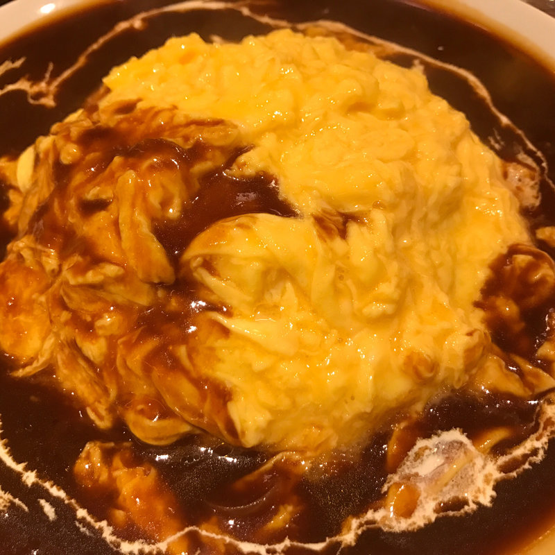 ふわふわたまごのオムライス(高倉町珈琲 大井町店)