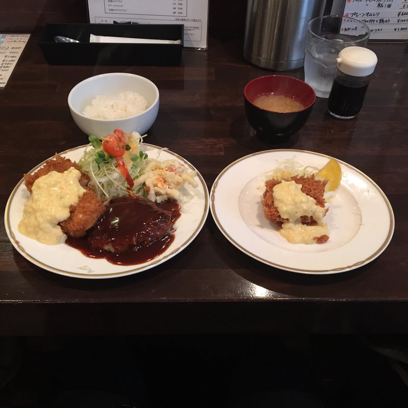 クイックランチにトッピング(洋食 SAEKI)