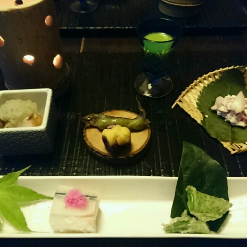 前菜 季節の旬菜(夢乃井庵　夕やけこやけ )