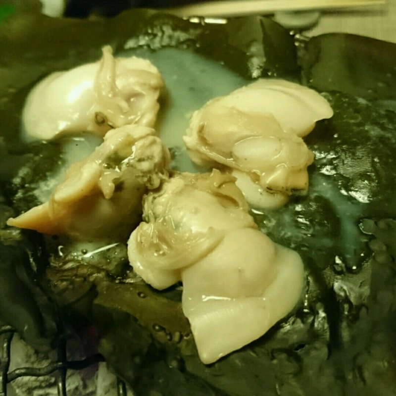 蛤の昆布焼き(夢乃井庵　夕やけこやけ )