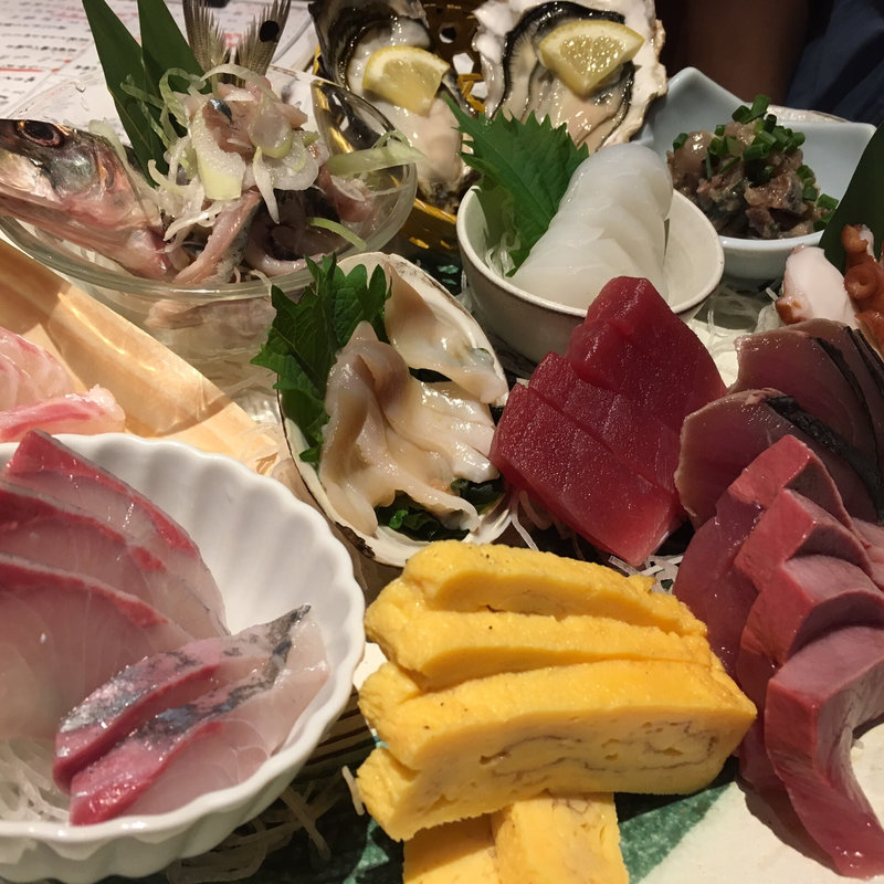 刺し盛り(吉祥寺魚金)