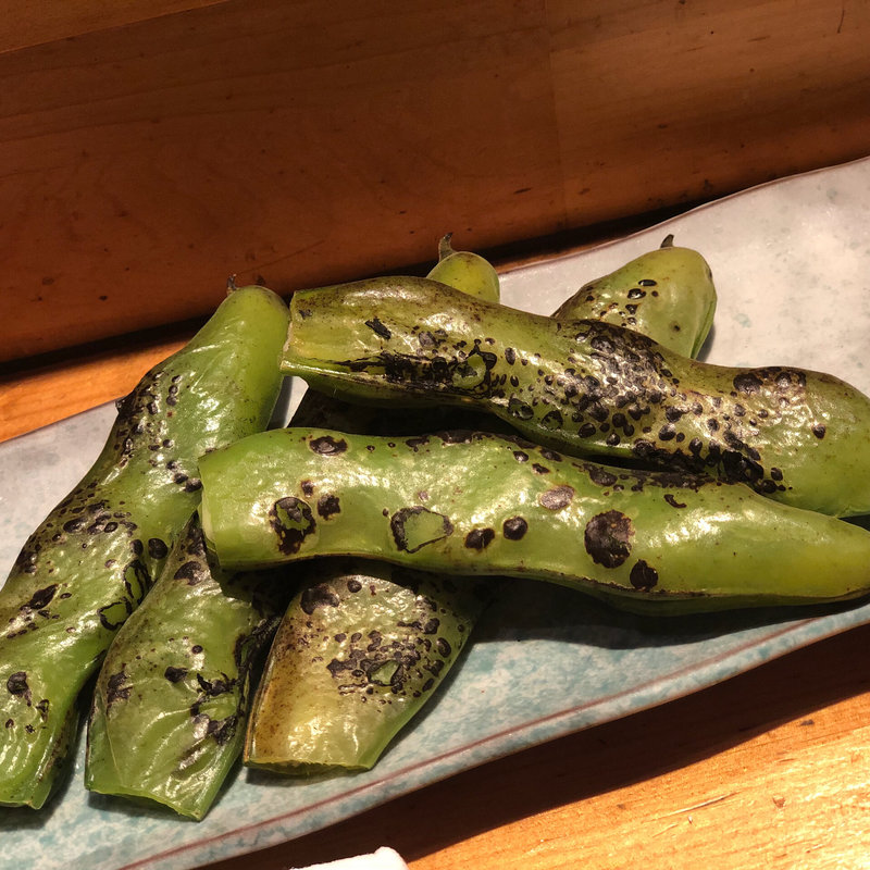 焼きそら豆(魚真 渋谷店)