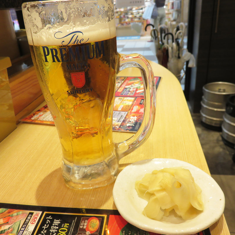 生ビール(すし将軍 新天町店)