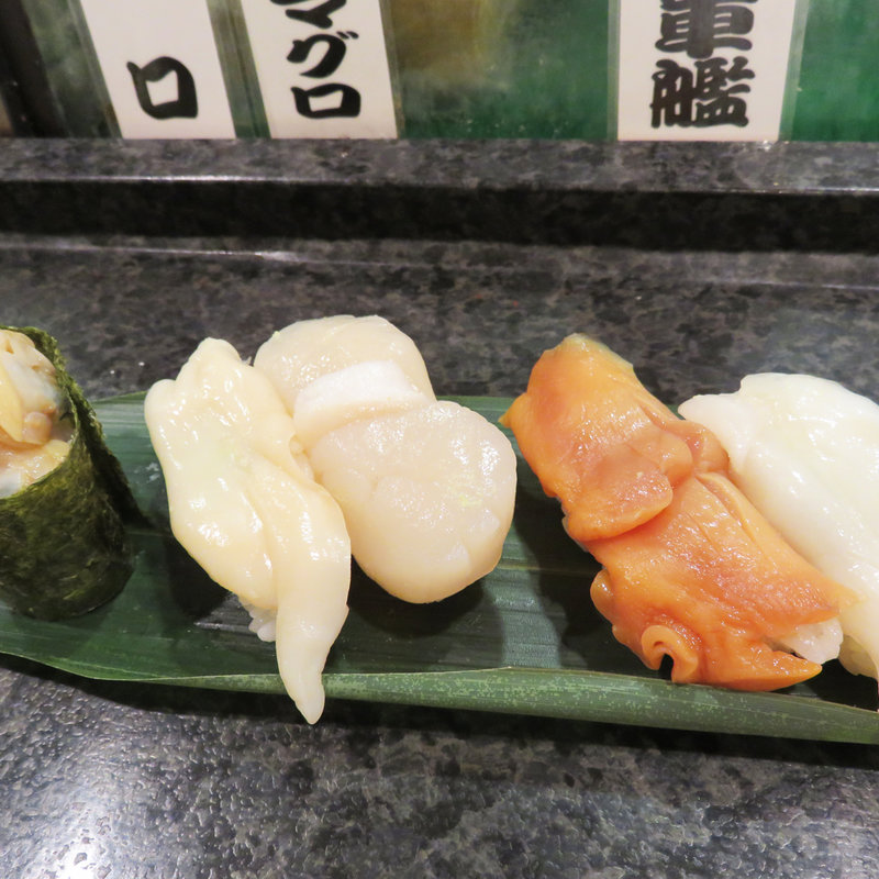 貝尽くし(すし将軍 新天町店)