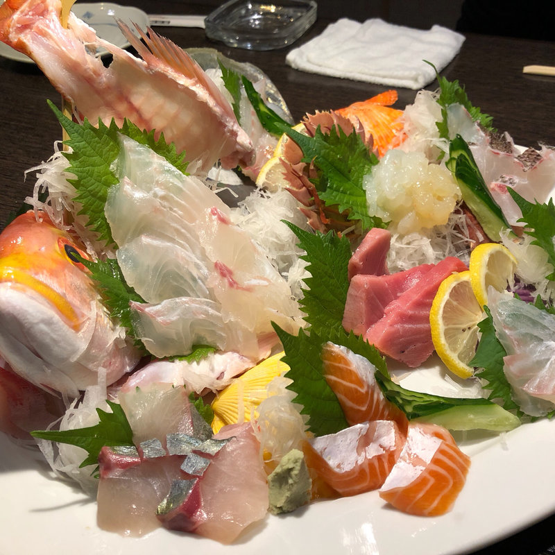 刺し盛り(炭火焼　海輪亭 )