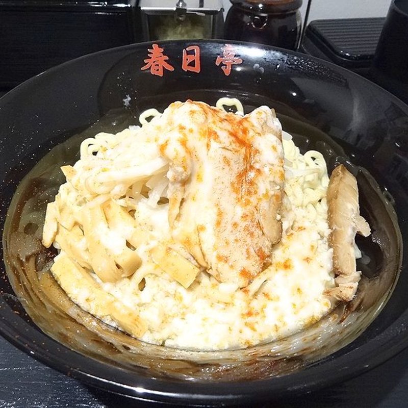 鳥豚油そば(油そば専門店 春日亭 道頓堀店)