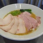 チャーシュー濃厚魚介ラーメン(麺や福はら)