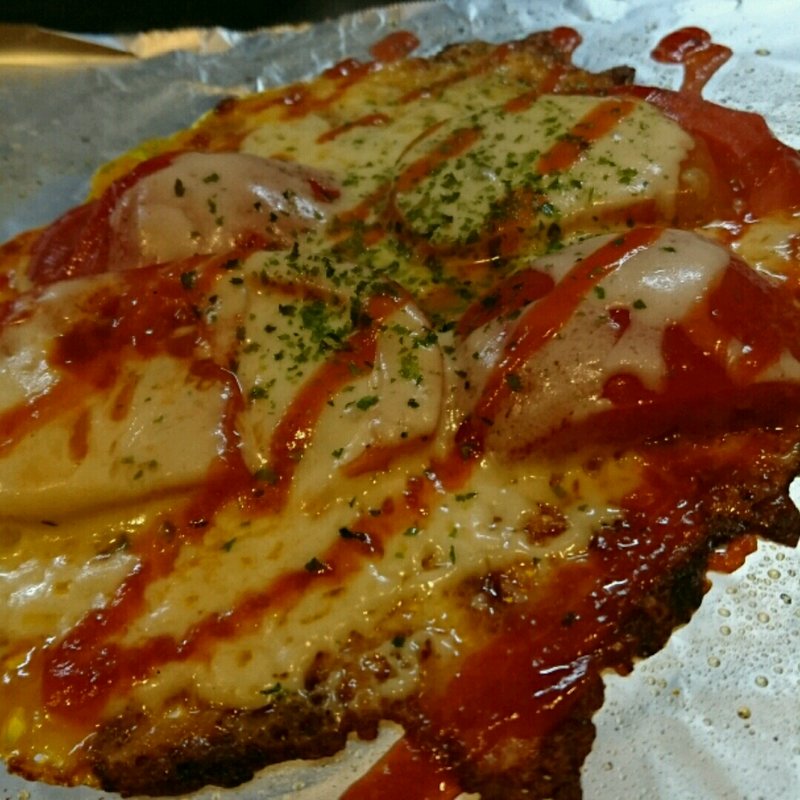 トマトチーズ(広島風お好み焼き ゆうか)