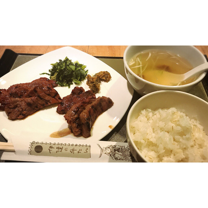 牛たん定食(伊達の牛たん 仙台駅地階　エスパル店 )
