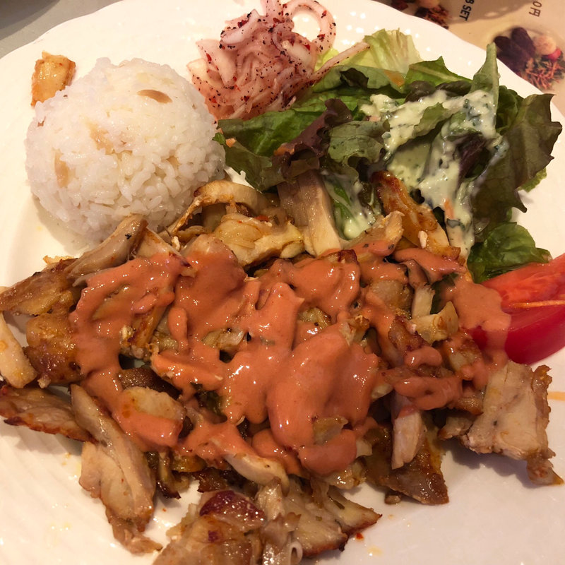 チキンケバブセット(ターキッシュキッチン （Turkish Kitchen）)