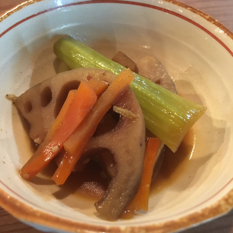 レンコンのキンピラ(やっこ)