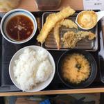 天ぷら定食(まきの西神戸)