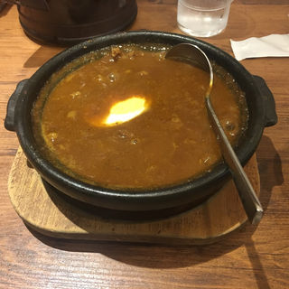 肉2倍の牛すじ煮込みカレー(hotspoon 五反田店)
