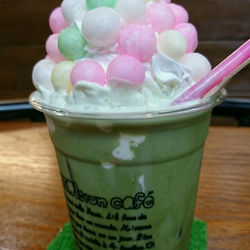 抹茶ラテ(ミルリトンカフェ)