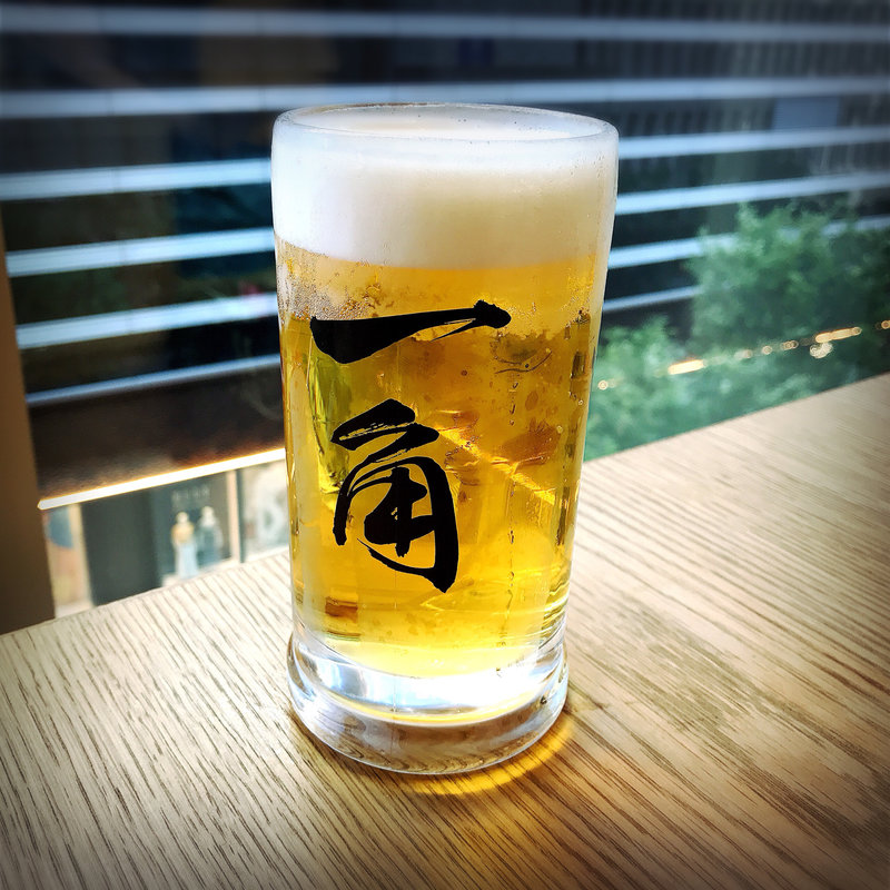 生ビール(一角 HIBIYA CENTRAL MARKET)
