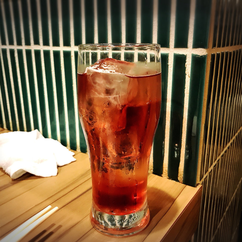 男梅サワー(博多 かわ屋 大井町店)