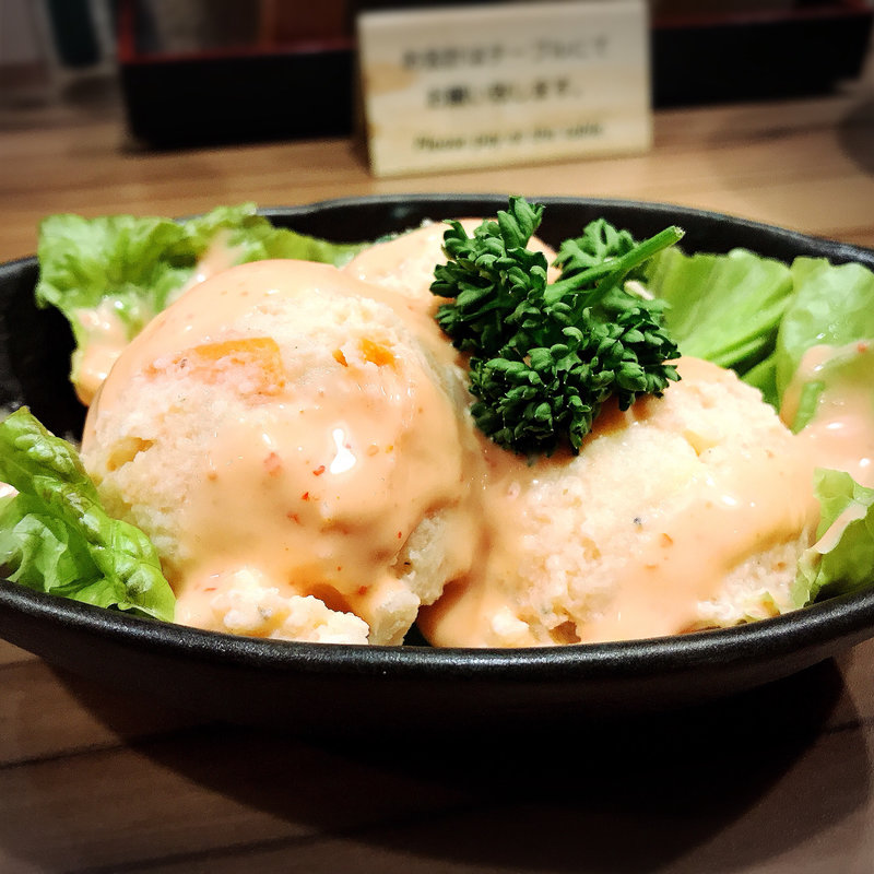 明太ポテトサラダ(博多 かわ屋 大井町店)