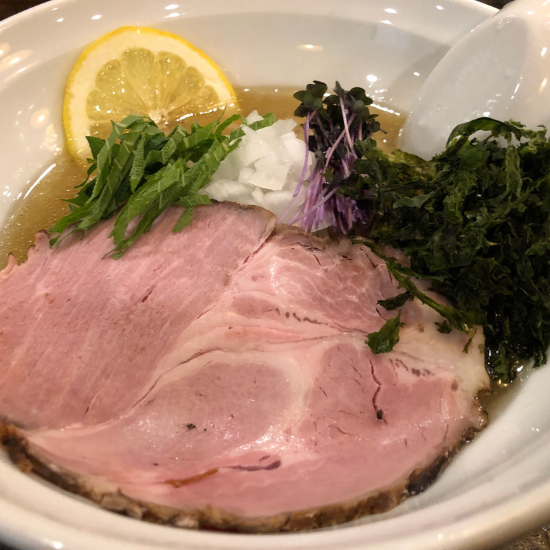 煮干と羅臼昆布そば(丿貫)