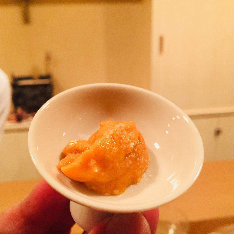 根室産紫雲丹(料理 澤)