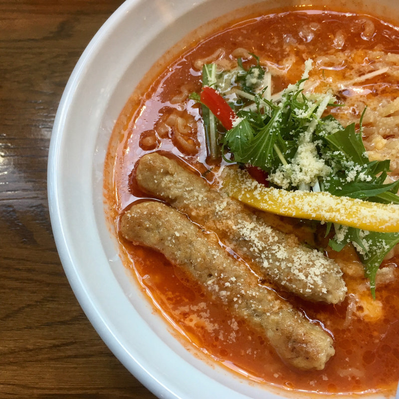 サルサトマトヌードル(濃厚な味わいヌードル 福の樹)