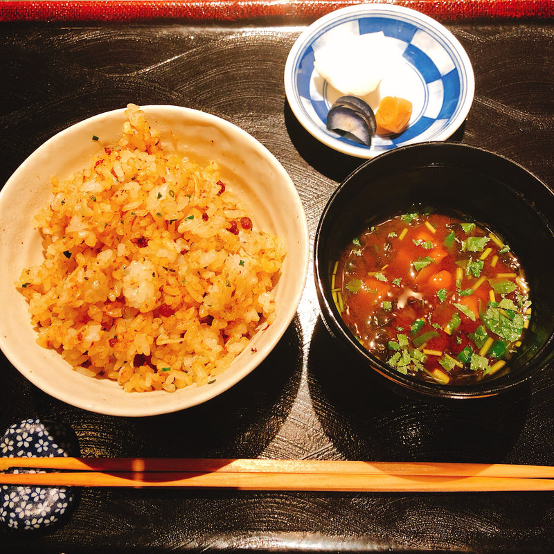 ガーリックライス(松阪牛 よし田)