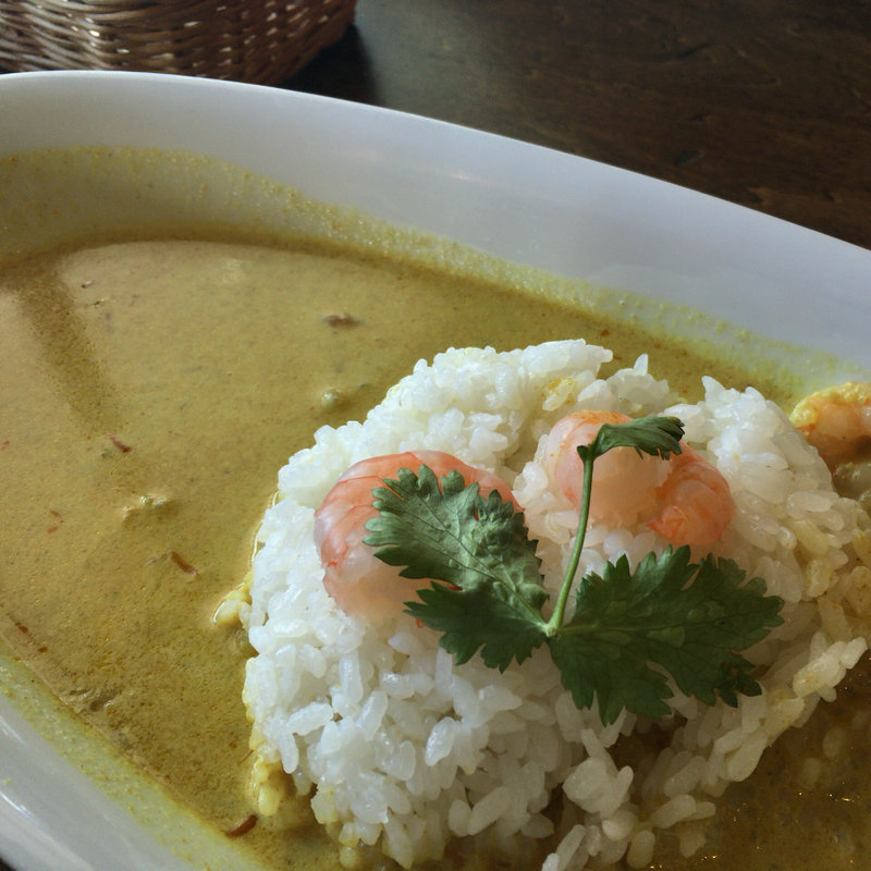 小海老のココナッツミルクカレー(桜丘カフェ)