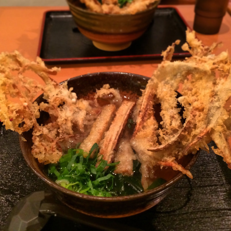 ごぼう三昧(大地のうどん　博多駅ちかてん)