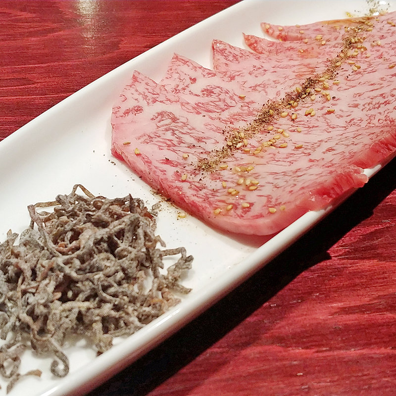 サーロイン塩こんぶ(炭火焼肉 うしざか)